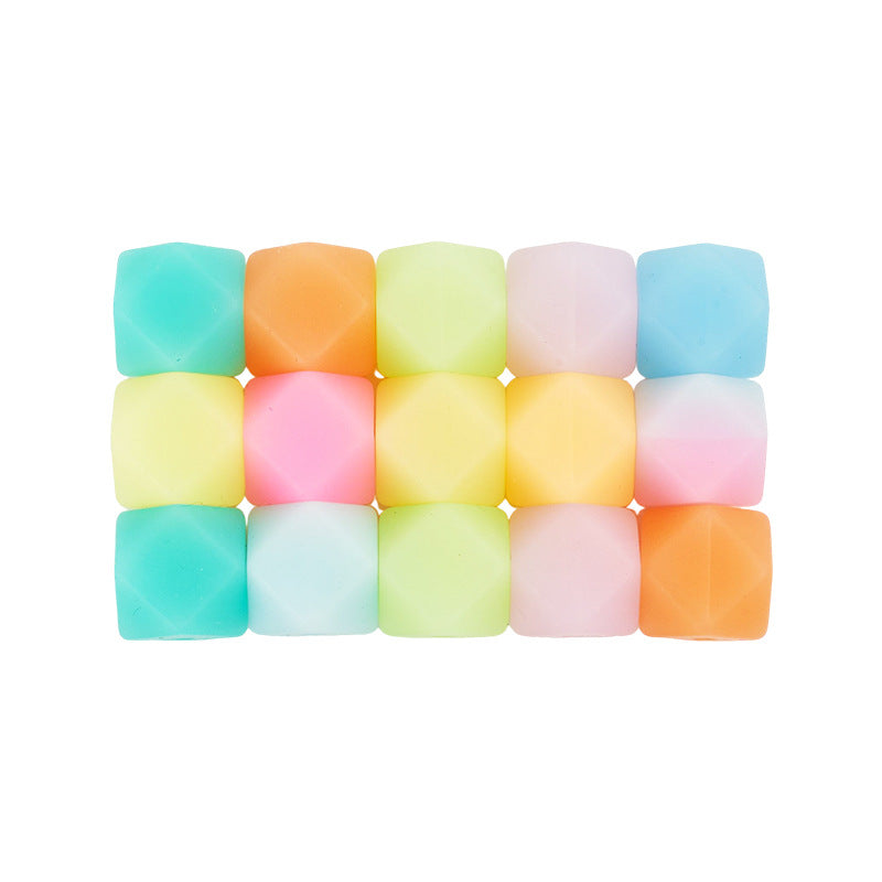 12mm Glow in the Dark Silicone Scatter Beads-50PCS