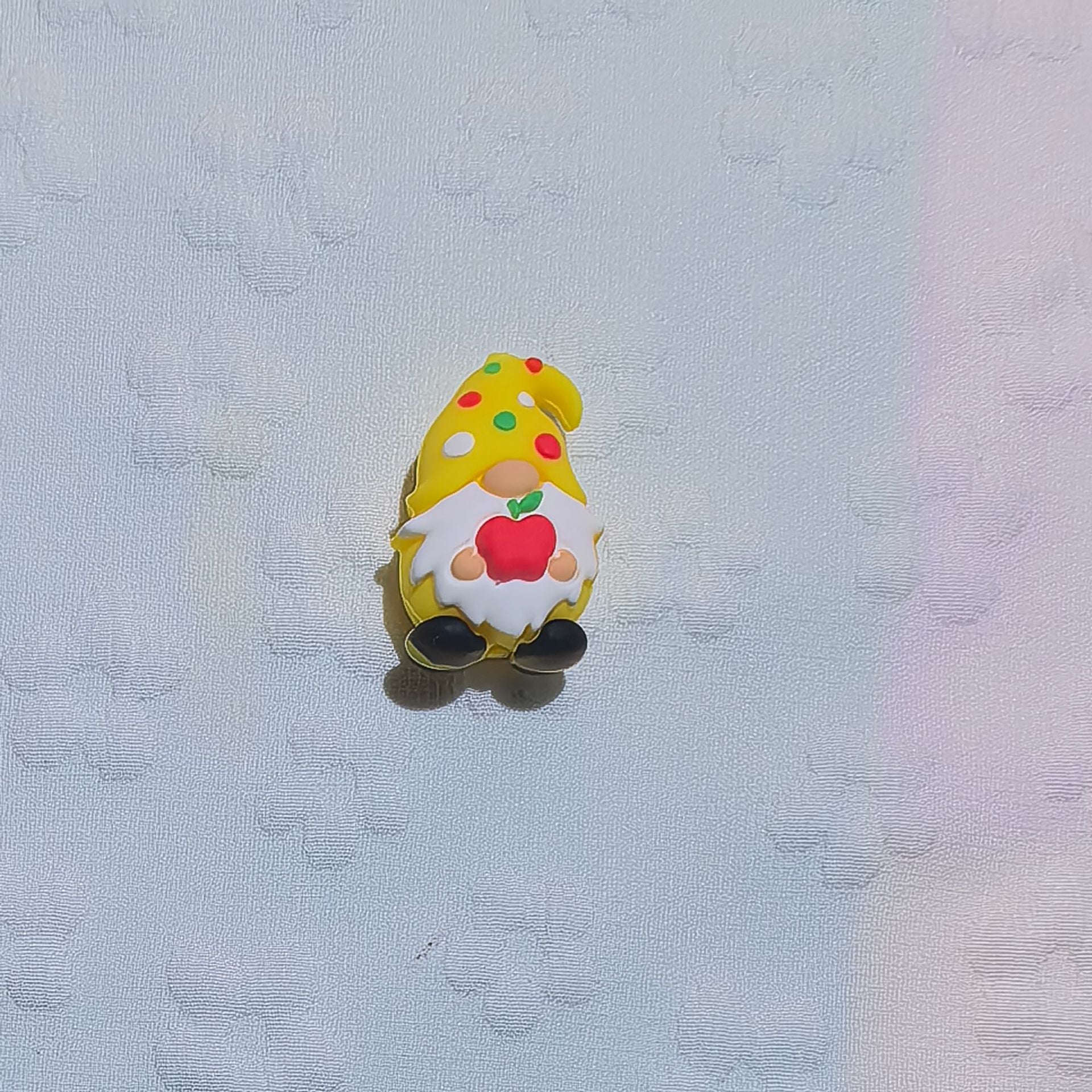 Multicolor 3D Dwarf Silicone Cartoon Beads-10PCS