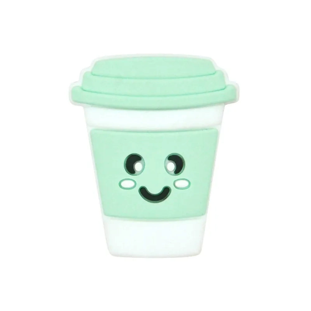 Flatback Cup Silicone Focal Bead | Beadable Pens Keychains Badge