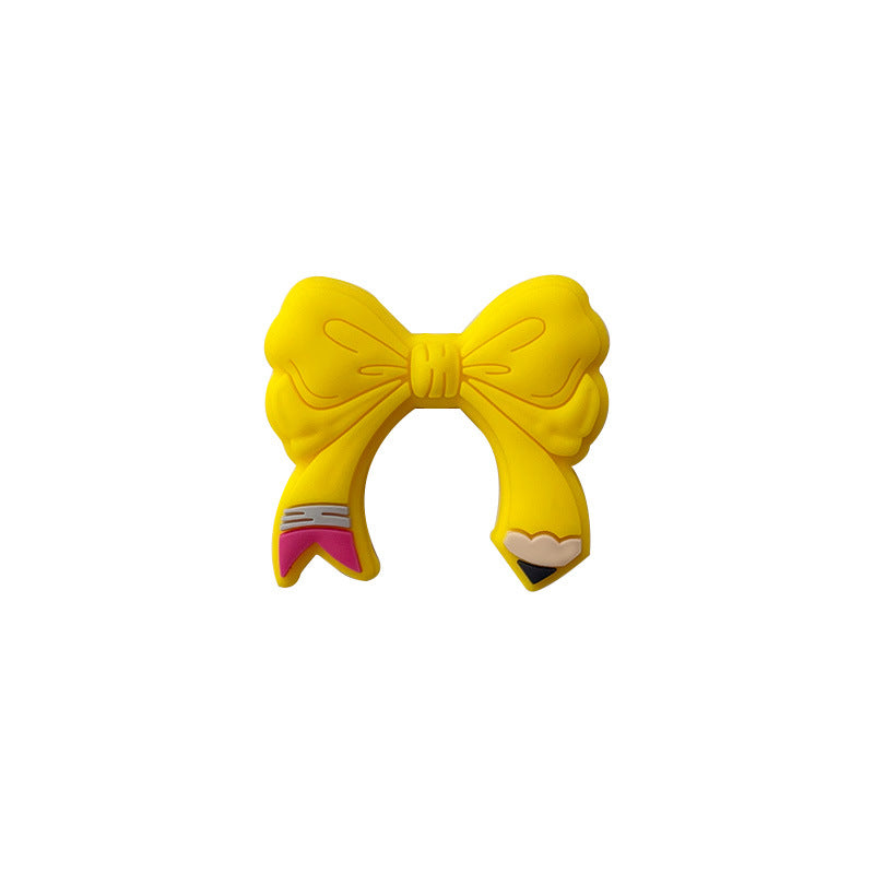Focus Silicone Bow Beads-10PCS