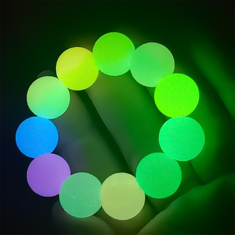 12mm Glow in the Dark Silicone Scatter Beads-50PCS