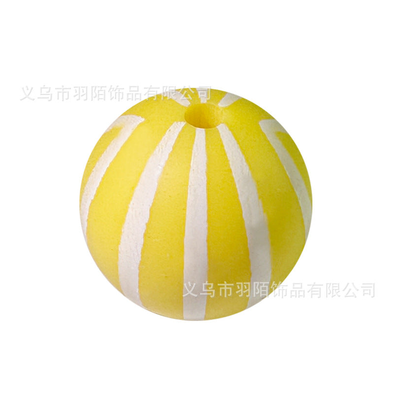 Rainbow Watermelon Silicone Balls-50PCS