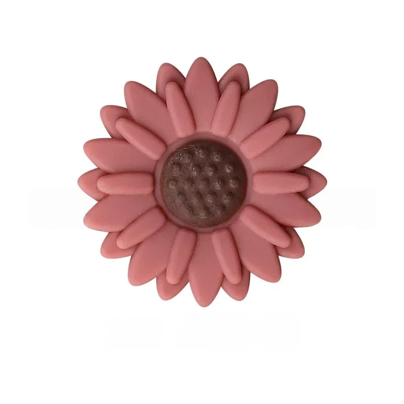 Flatback Little Daisy Silicone Focal Beads for DIY Pens Keychains