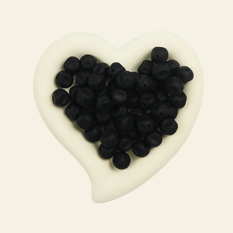 15mm Irregular Silicone Bead DIY Bead Pen Accessories-50PCS