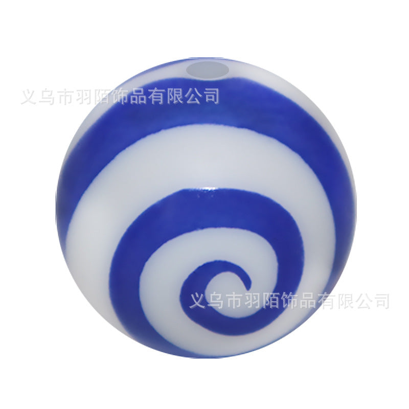 15mm Leopard Print Silicone Balls-50PCS