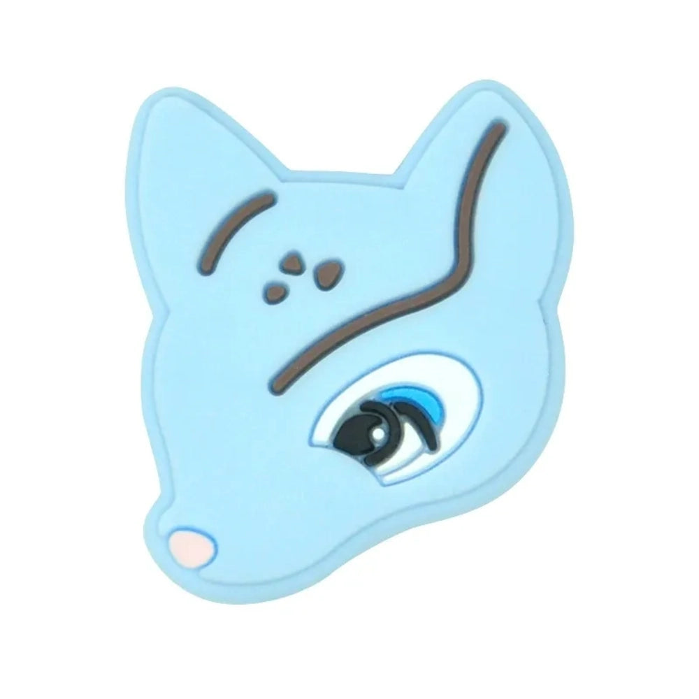 Flatback Fox Silicone Focal Bead | Beadable Pens Keychains Badge