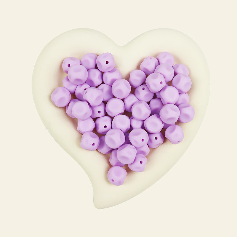 15mm Irregular Silicone Bead DIY Bead Pen Accessories-50PCS