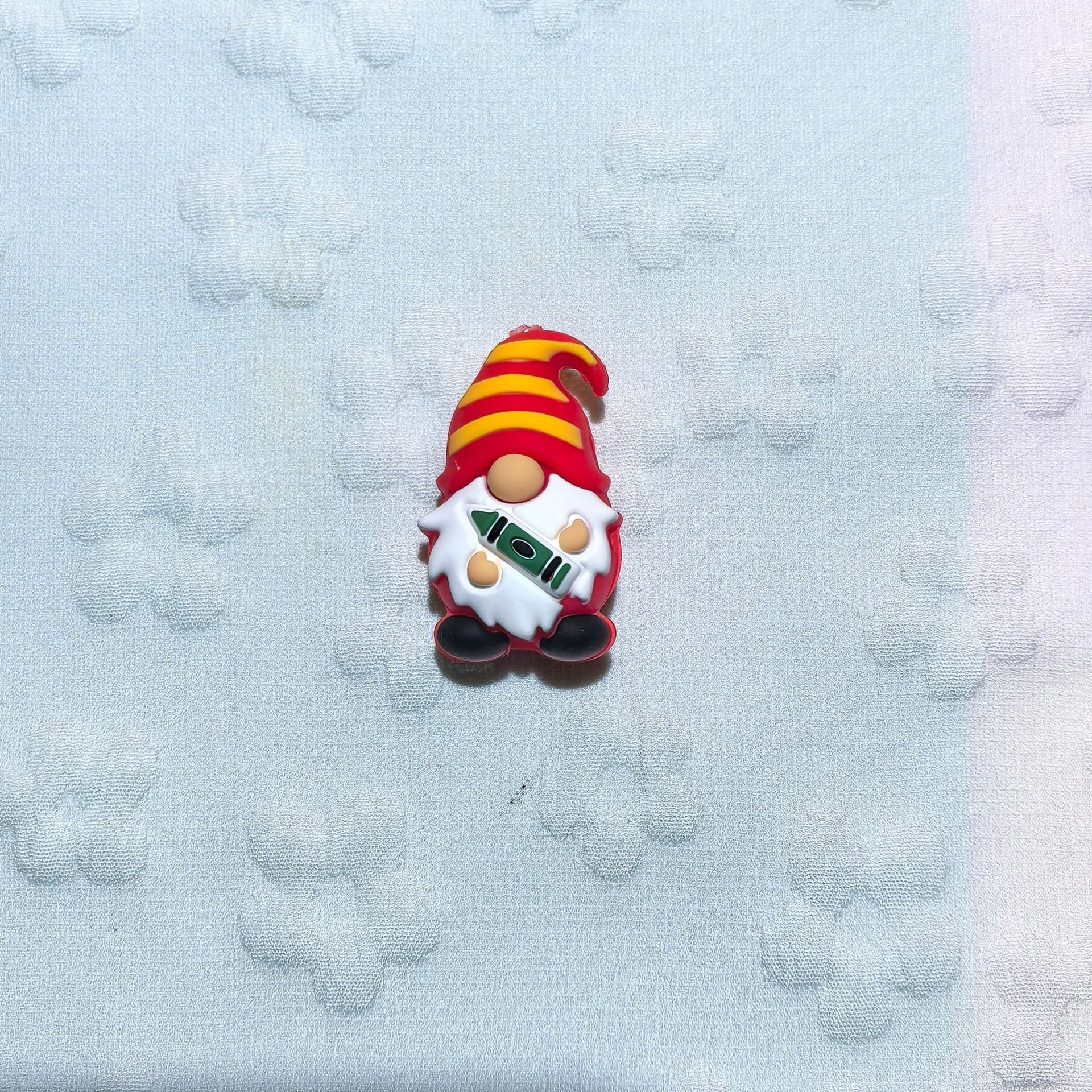 Multicolor 3D Dwarf Silicone Cartoon Beads-10PCS