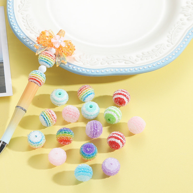 Rainbow Gluga Ball Bead-10PCS