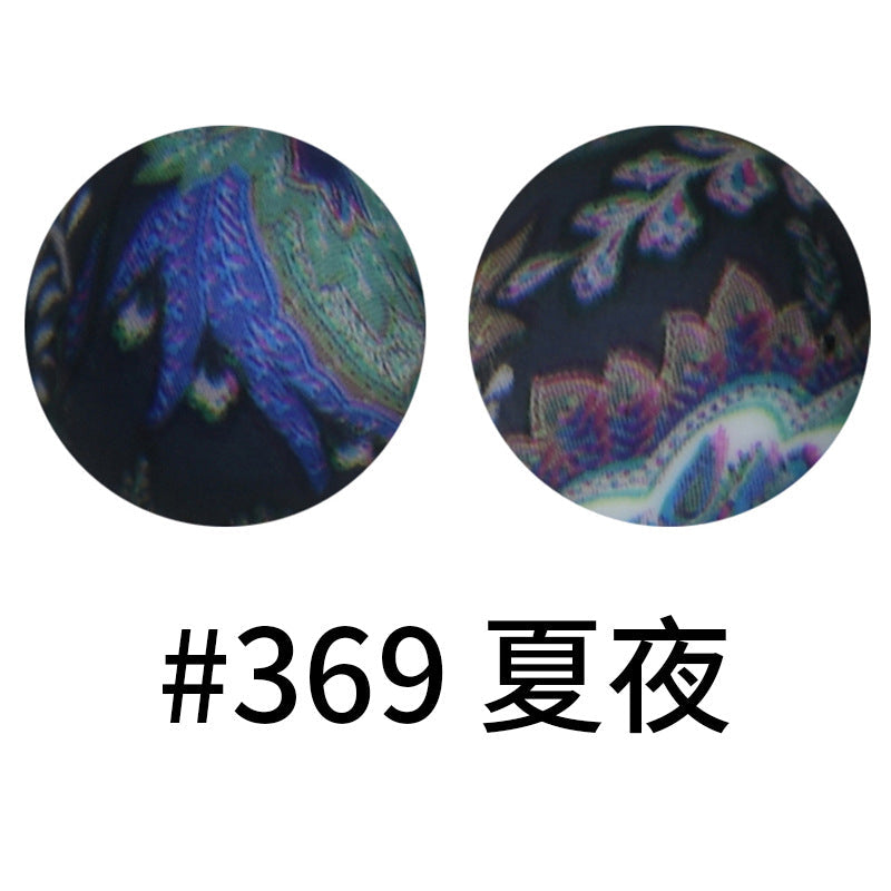 16mm Print Silicone Beads Colorful Silicone Water Transfer Beads-50PCS