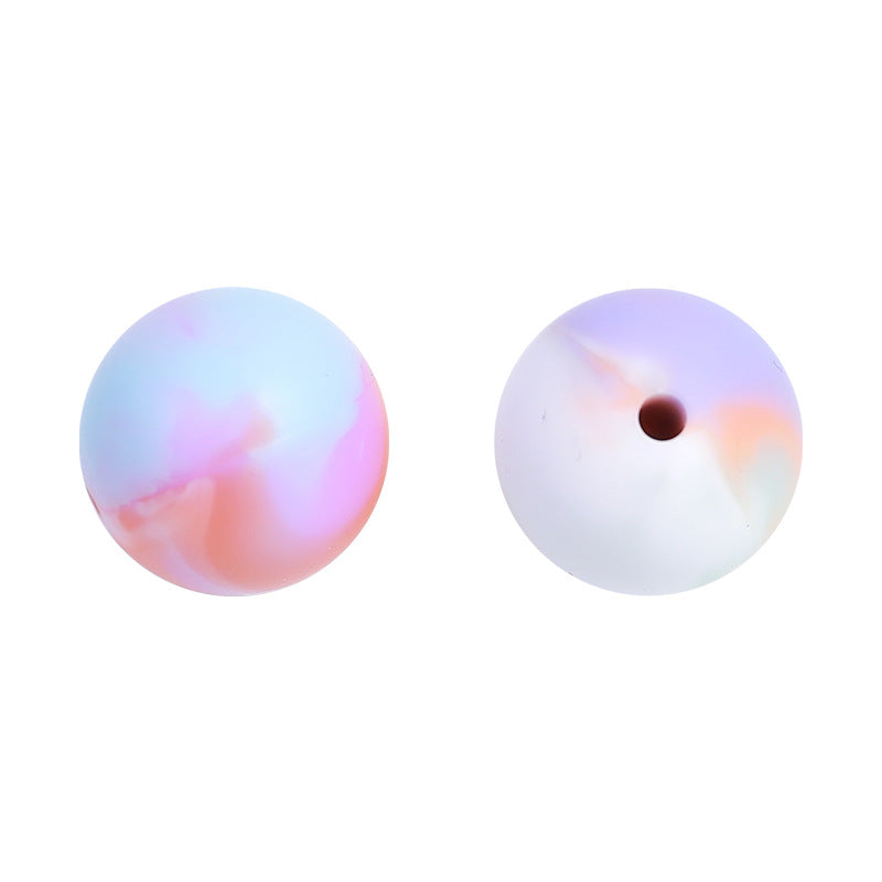 Creative Sweet Candy Color Silicone Beads-50PCS