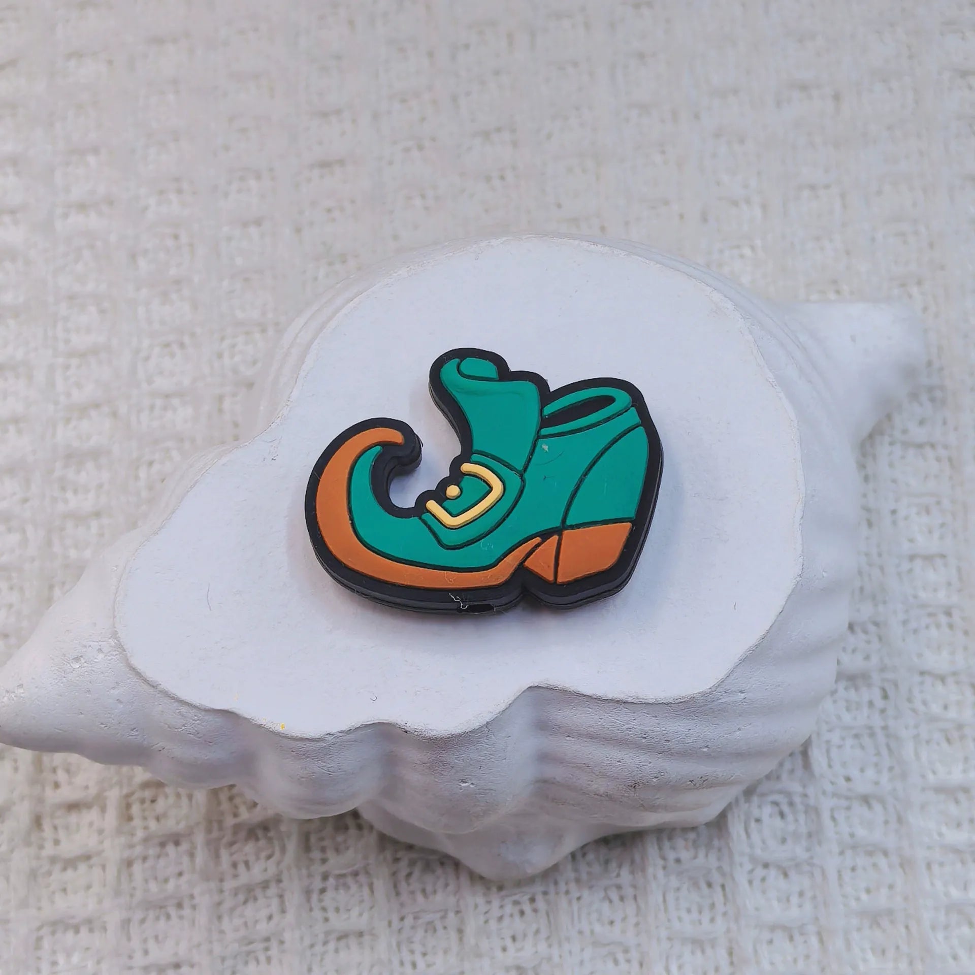 Flatback Saint Patrick's Day Series Silicone Focal Beads for DIY Pens Bracelet Keychains