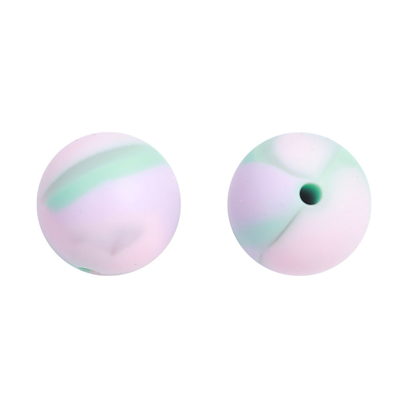 Creative Sweet Candy Color Silicone Beads-50PCS