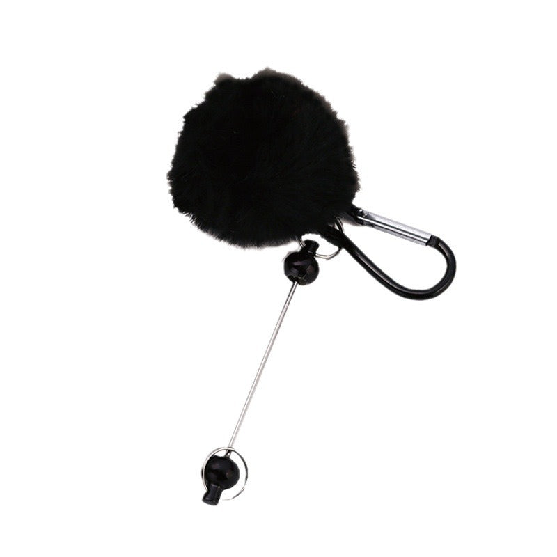 Creative New DIY  Plush Pendant Mountaineering Keychain-2PCS