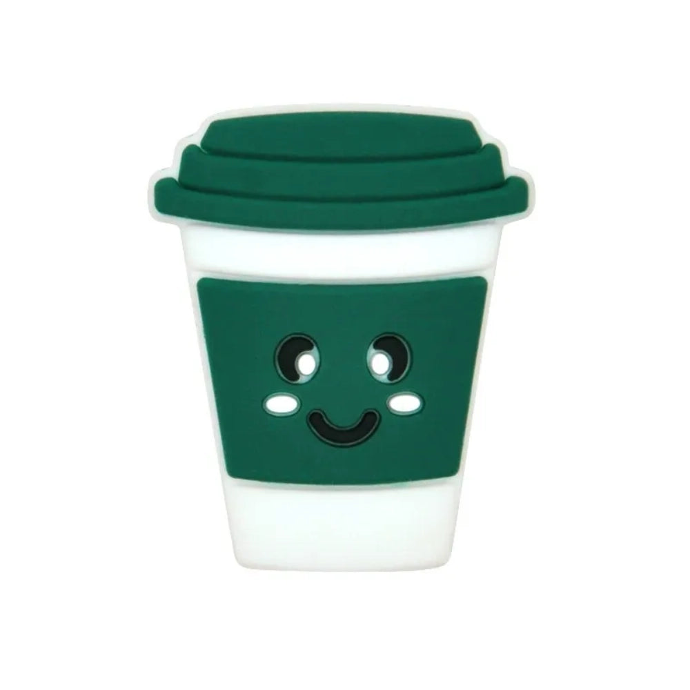 Flatback Cup Silicone Focal Bead | Beadable Pens Keychains Badge