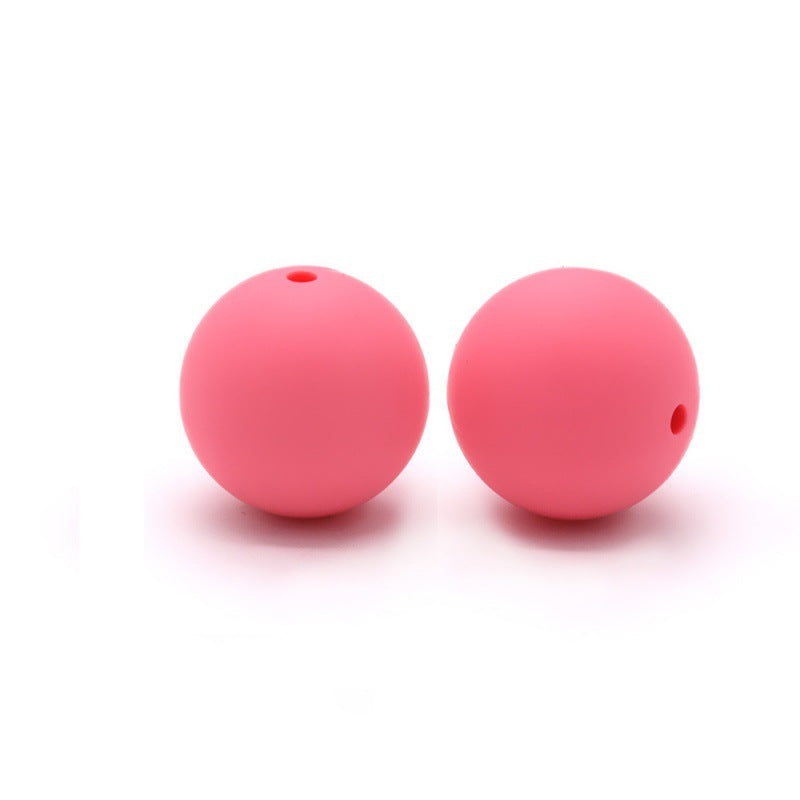 Creative Silicone 15mm Candy Color Beads-50PCS