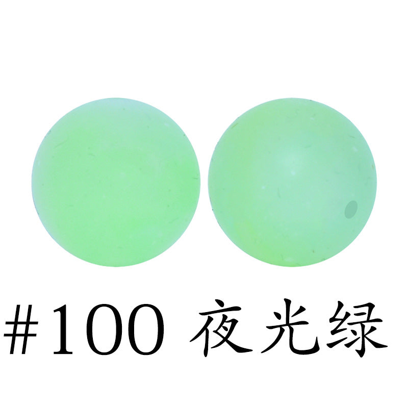 16mm Print Silicone Beads Colorful Silicone Water Transfer Beads-50PCS