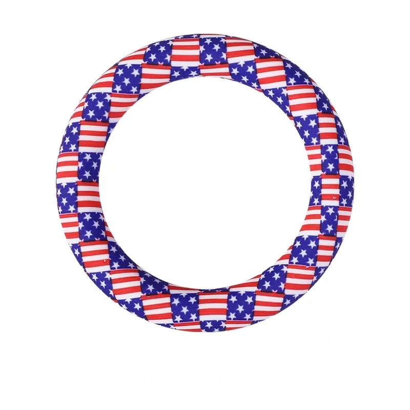 65MM Circular Ring Silicone Focal Beads for DIY Pens Keychains