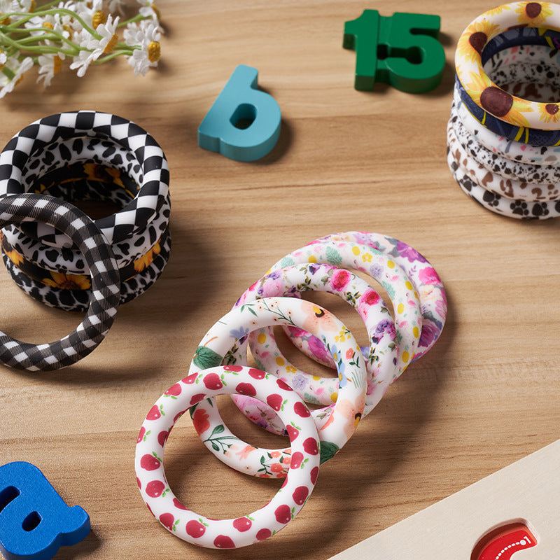 65MM Silicone Circular Rings-10PCS