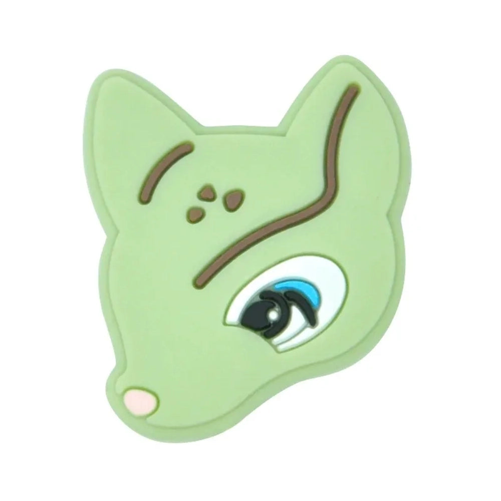Flatback Fox Silicone Focal Bead | Beadable Pens Keychains Badge