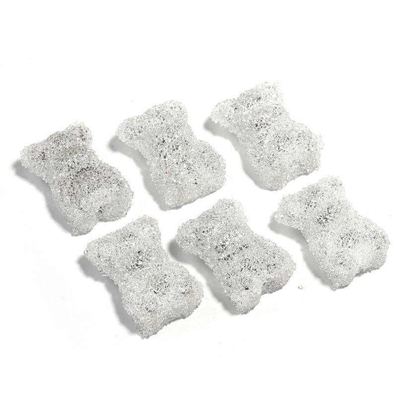 Heavy Industry Multicolor Gummy Bear Sugar Beads-2PCS