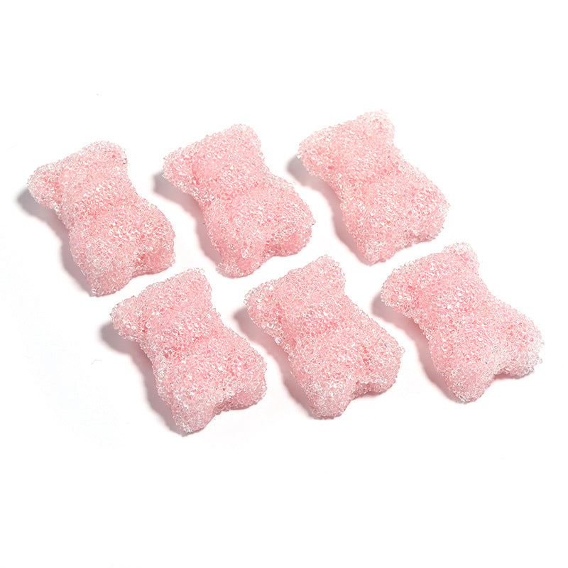 Heavy Industry Multicolor Gummy Bear Sugar Beads-2PCS