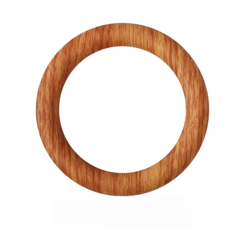 65MM Circular Ring Silicone Focal Beads for DIY Pens Keychains