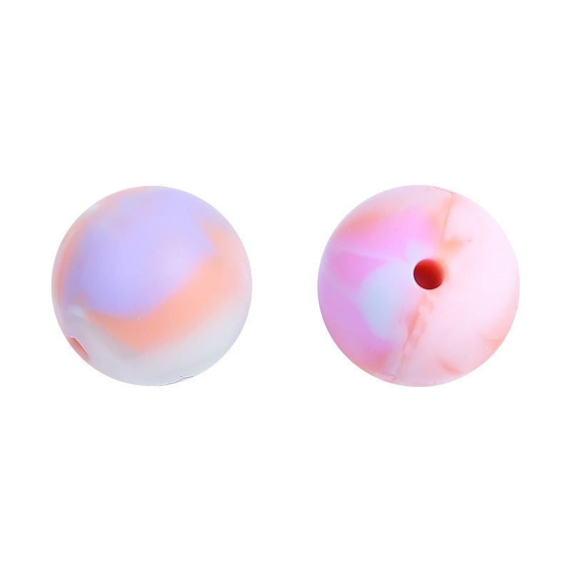 Creative Sweet Candy Color Silicone Beads-50PCS