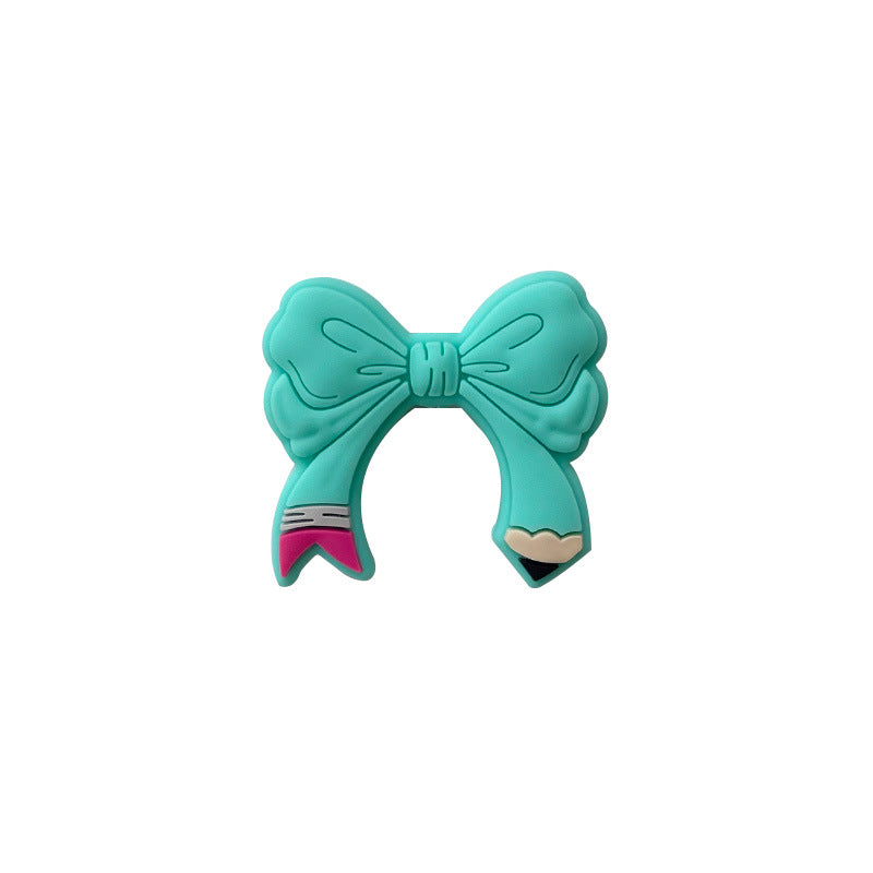 Focus Silicone Bow Beads-10PCS