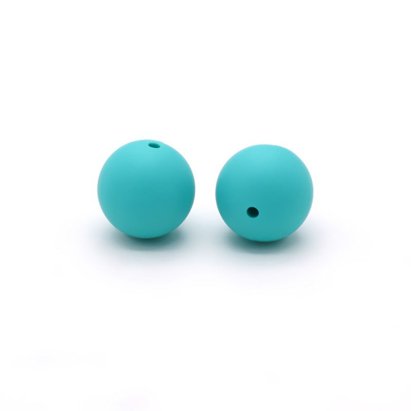 Creative Silicone 15mm Candy Color Beads-50PCS