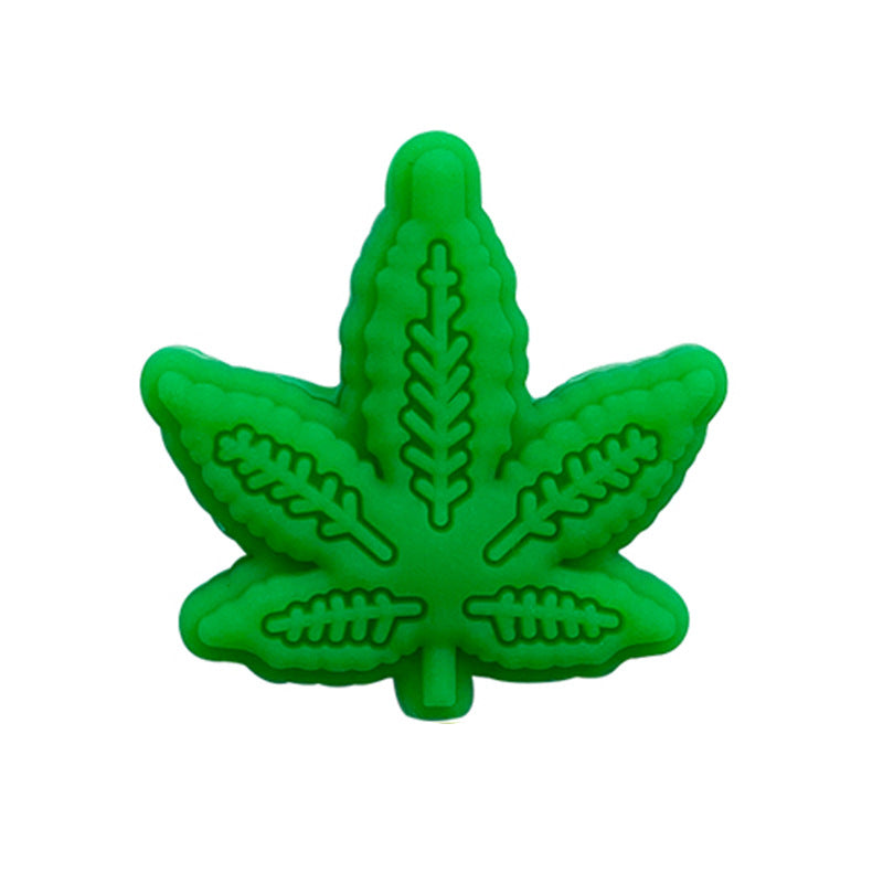 Maple Leaf Silicone Focal beads-10PCS