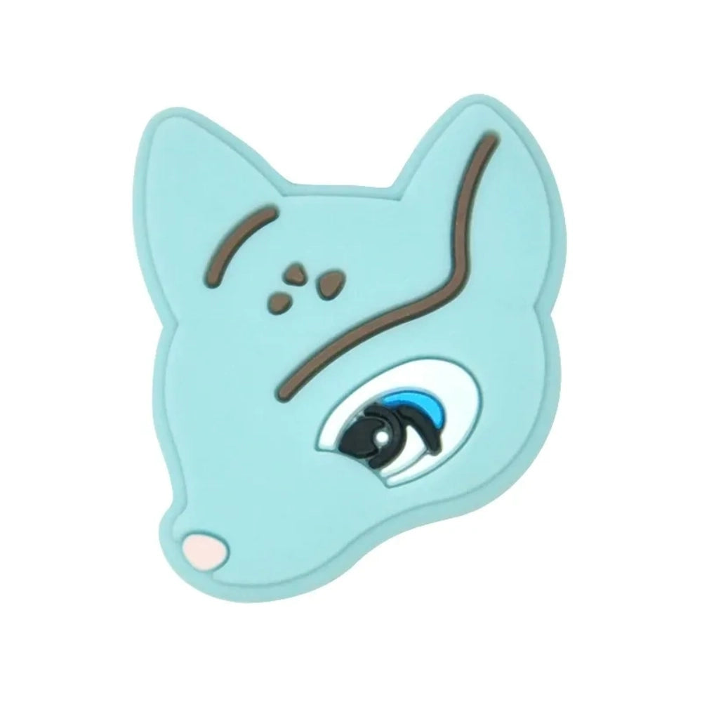 Flatback Fox Silicone Focal Bead | Beadable Pens Keychains Badge
