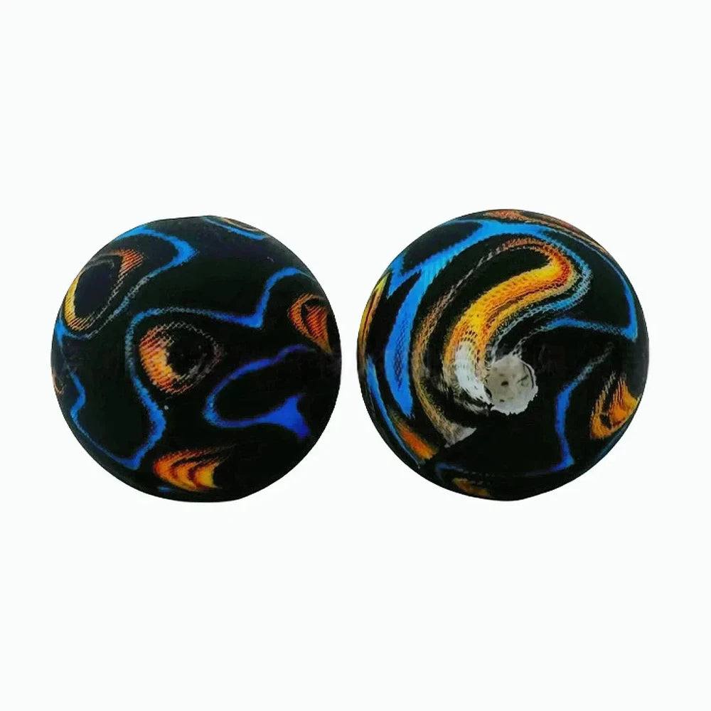 15mm Printed Silicone Bead for DIY Pens Keychains 014