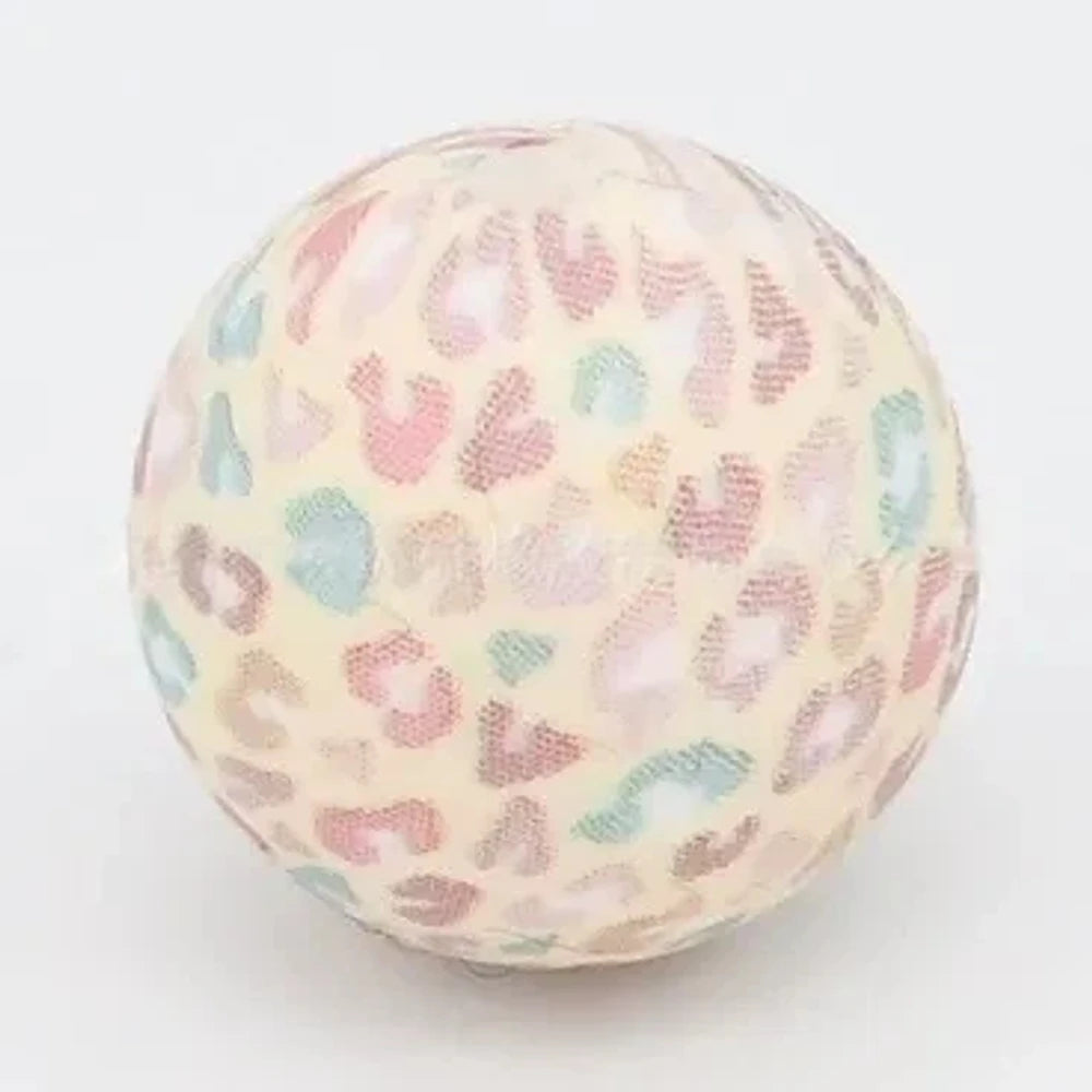 15mm Colorful Leopard Printed Silicone Bead for DIY Bracelets Keychains