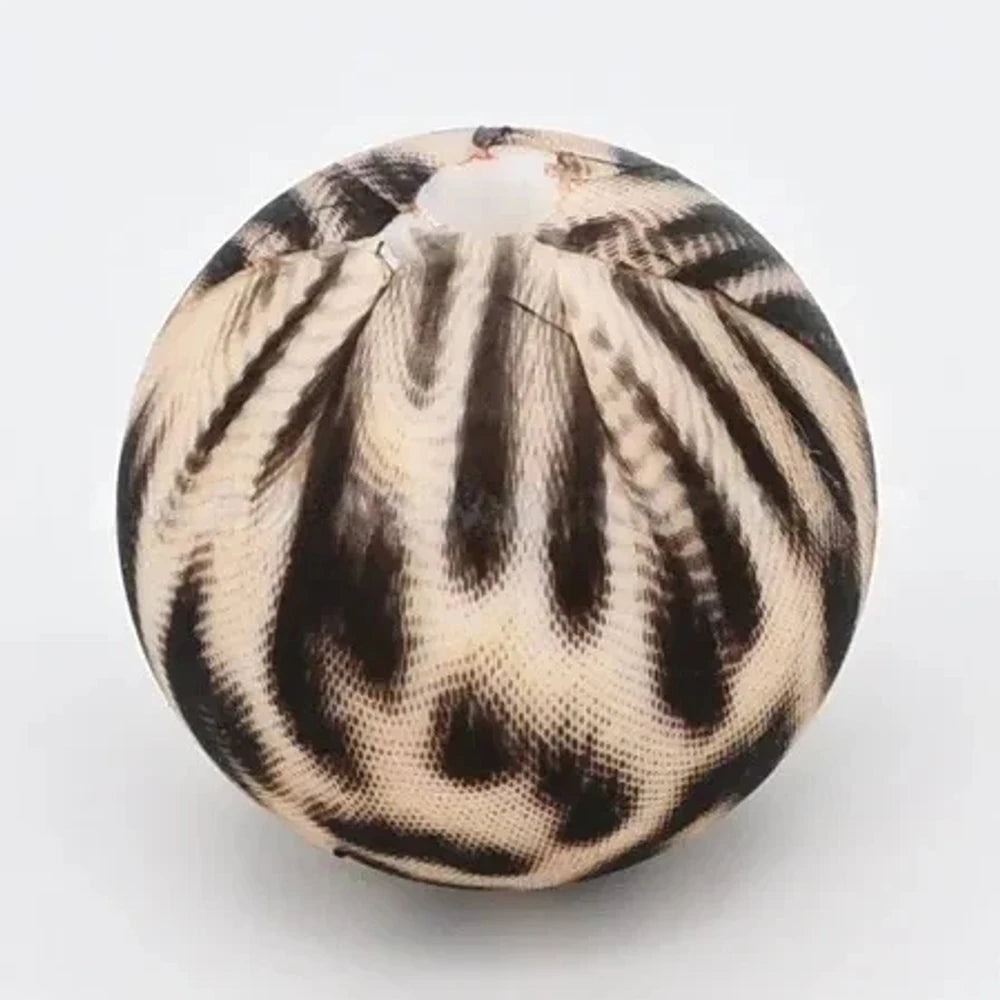 15mm Yellow Leopard Printed Silicone Bead for DIY Bracelets Keychains