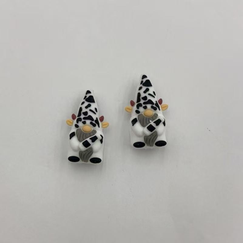 Cute Colorful Cartoon 3D DIY Beads-10PCS