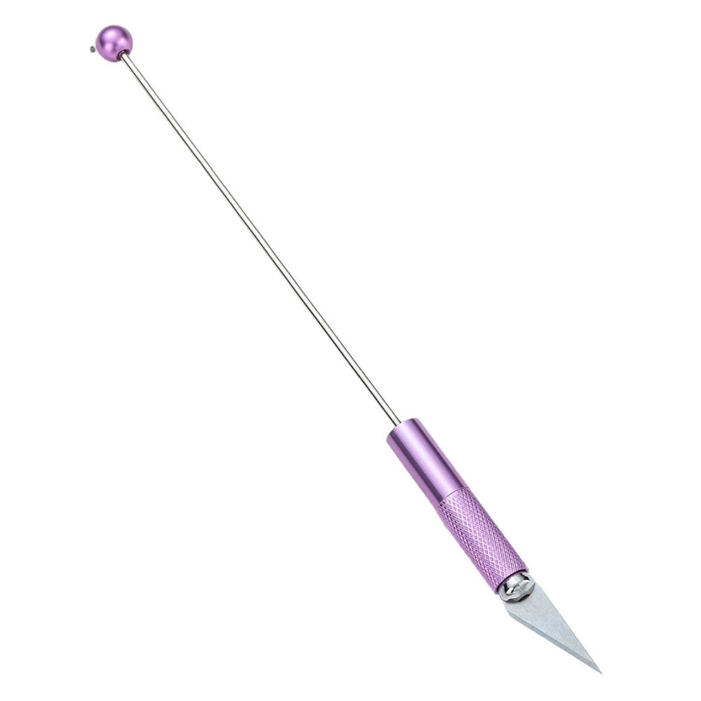 Beadable Carving Knife Cutting Blade in Solid Color for DIY
