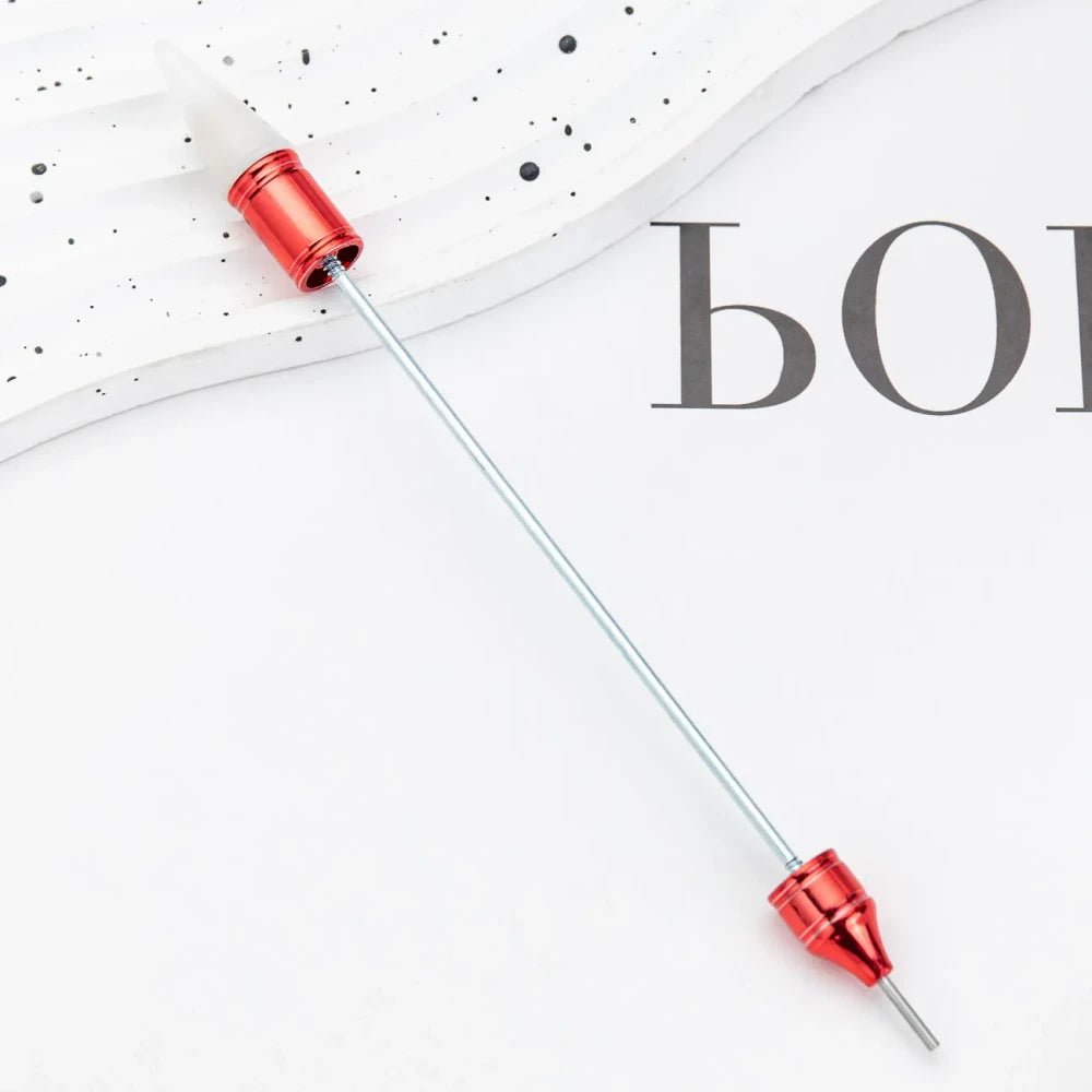 Beadable Double-Ended Suction Drill Dot and Rhinestone Application Nail Art Tool Pen