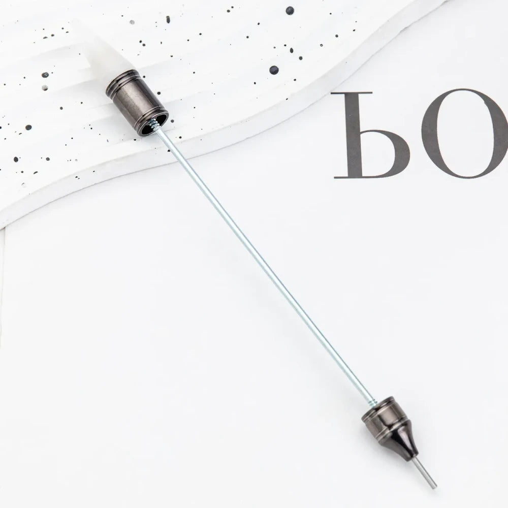 Beadable Double-Ended Suction Drill Dot and Rhinestone Application Nail Art Tool Pen