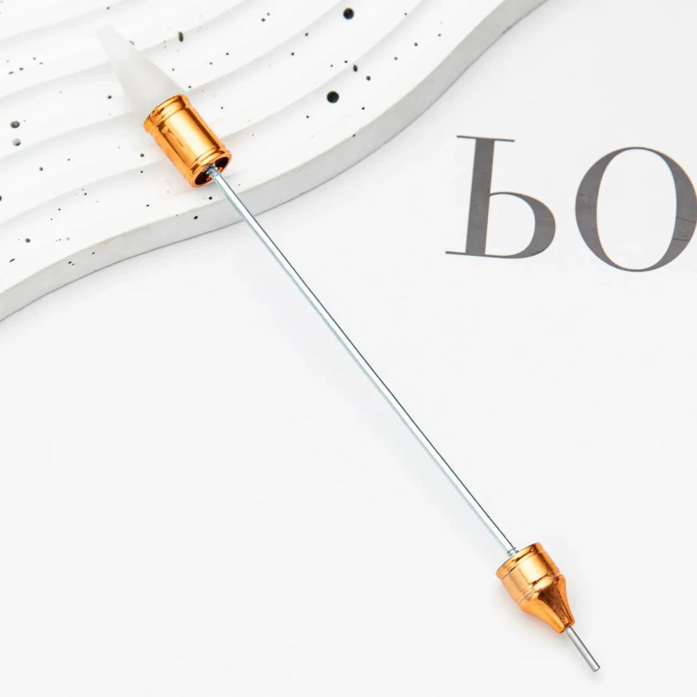 Beadable Double-Ended Suction Drill Dot and Rhinestone Application Nail Art Tool Pen