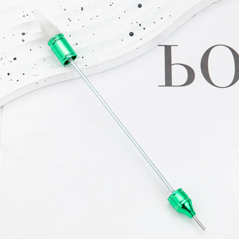 Beadable Double-Ended Suction Drill Dot and Rhinestone Application Nail Art Tool Pen