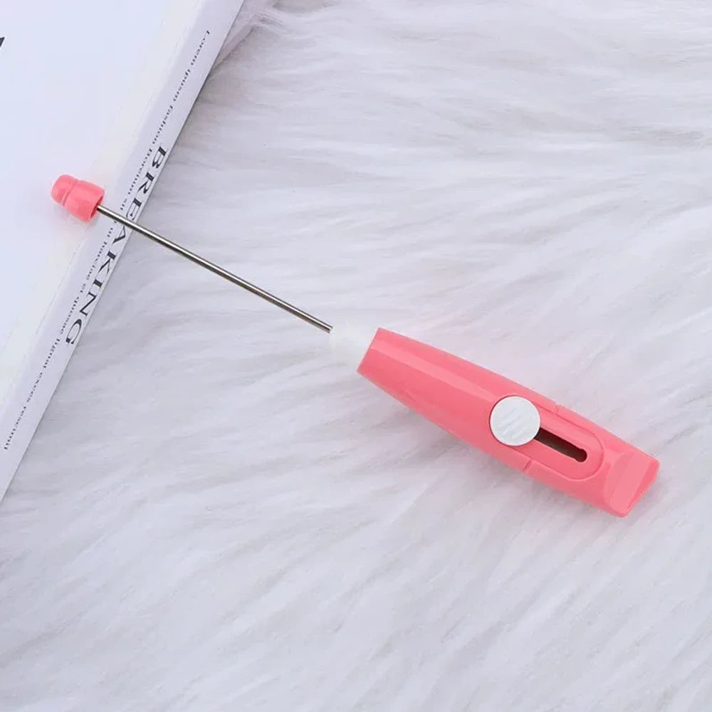Beadable Portable Utility Knife with Retractable Blade for DIY