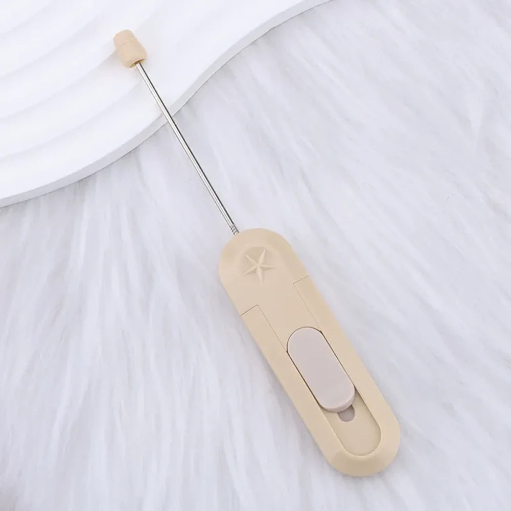 Beadable Portable Utility Knife with Retractable Blade for DIY