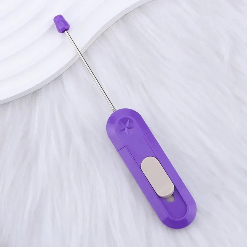 Beadable Portable Utility Knife with Retractable Blade for DIY