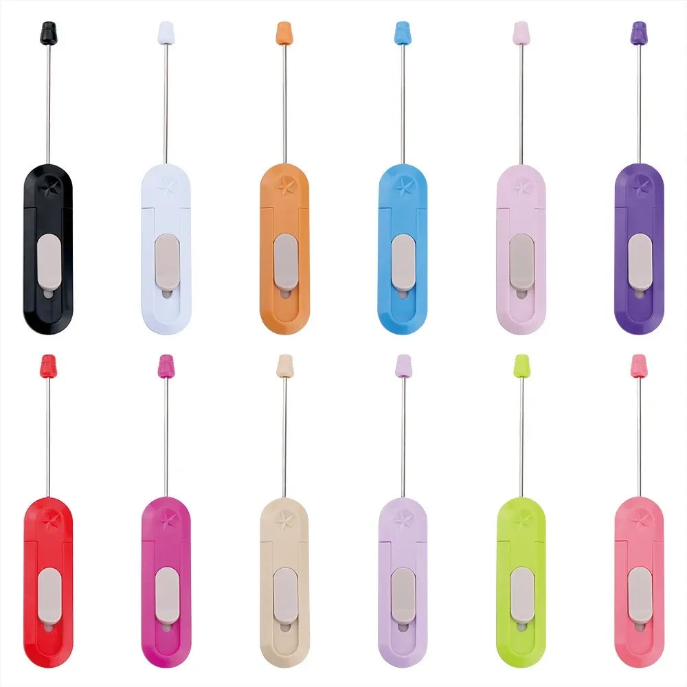 Beadable Portable Utility Knife with Retractable Blade for DIY