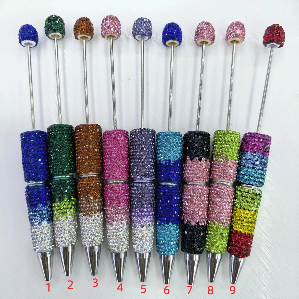 Beadable Ombre Rhinestone Pens