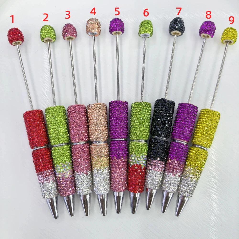 Beadable Ombre Rhinestone Pens