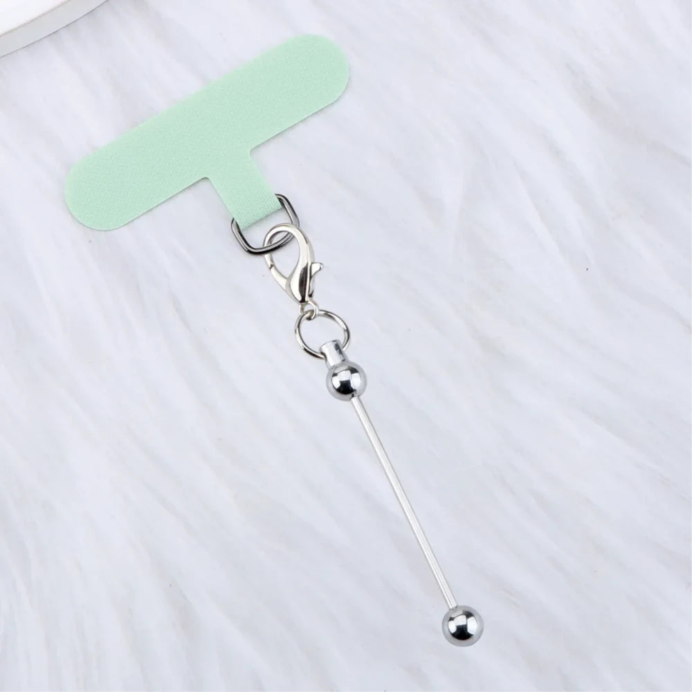 Beaded Anti-Loss Durable Spacer Phone Clip for DIY