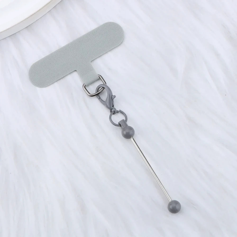 Beaded Anti-Loss Durable Spacer Phone Clip for DIY
