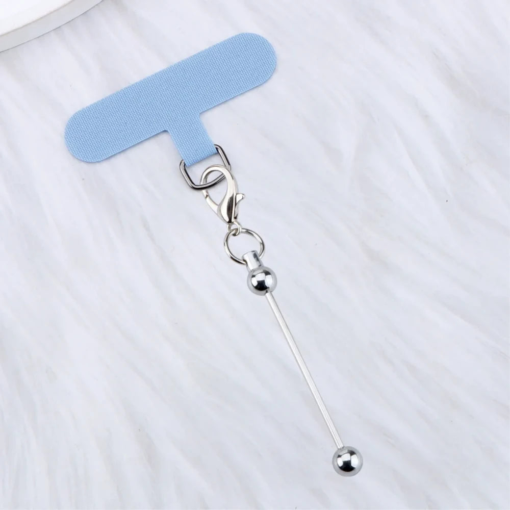 Beaded Anti-Loss Durable Spacer Phone Clip for DIY